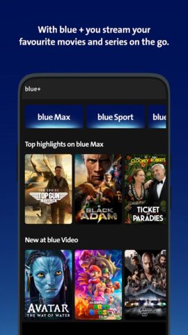 Swisscom blue TV для Android — скриншот 4