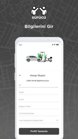 TAG Sürücü для Android — скриншот 2