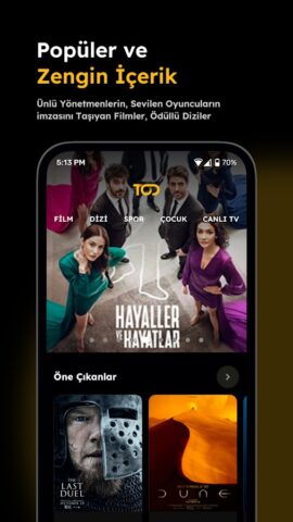 TOD Türkiye (TV) для Android — скриншот 1