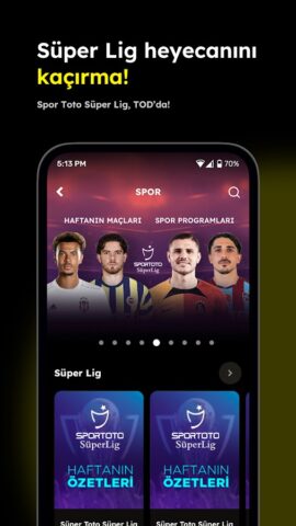 TOD Türkiye (TV) для Android — скриншот 2