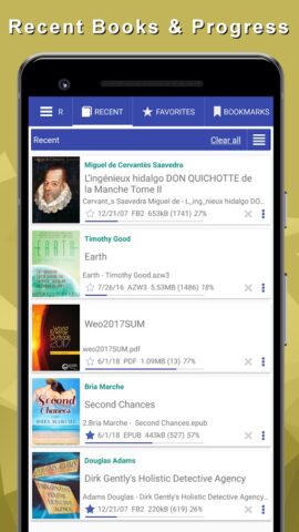 TTS-ридер: читает книги вслух для Android — скриншот 4