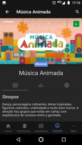 TV Brasil Play для Android — скриншот 4