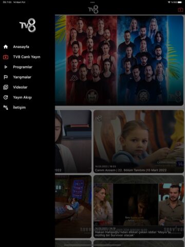TV8 для iOS — скриншот 1