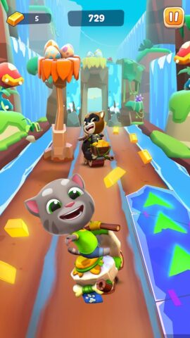 Говорящий Том: гонка на время для Android — скриншот 1