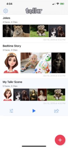 Talkr для iOS — скриншот 1