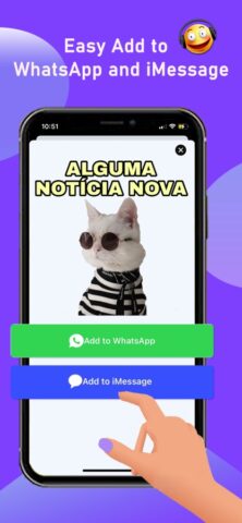 Text Stickers — Sticker Maker для iOS — скриншот 2