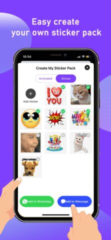 Text Stickers — Sticker Maker для iOS — скриншот 5