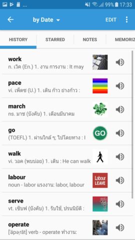 Thai Dictionary & Translator для Android — скриншот 2