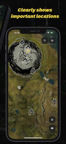 Приложение-компаньон карты лес для Android — скриншот 3