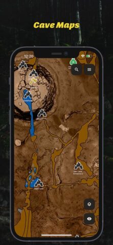 Приложение-компаньон карты лес для Android — скриншот 5