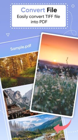 Просмотрщик файлов Tiff PDF для Android — скриншот 3