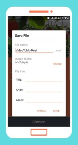 To mp4 3gp webm Video Converte для Android — скриншот 5