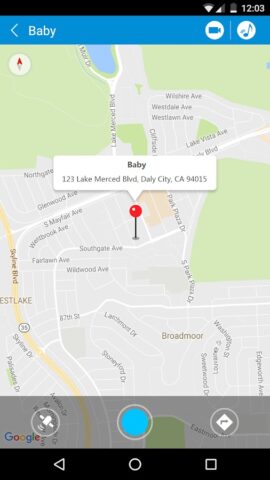 Средство просмотра TrackView для Android — скриншот 2