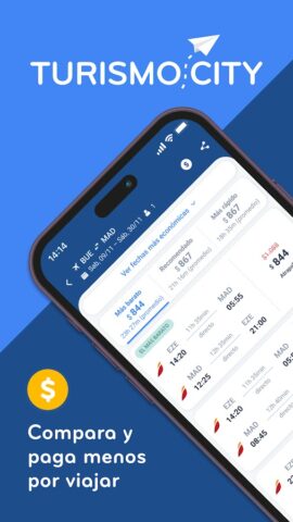 Turismocity Vuelos Baratos для Android — скриншот 1