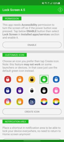 Turn Off Screen — Screen Lock для Android — скриншот 2
