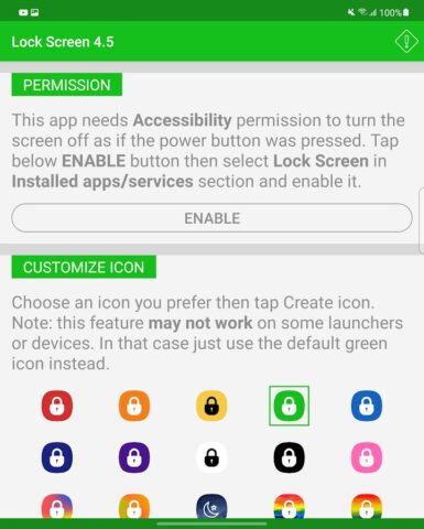 Turn Off Screen — Screen Lock для Android — скриншот 5