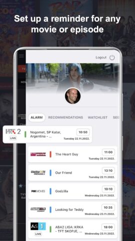 TvProfil — TV program для Android — скриншот 5