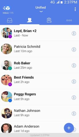 Почта Email — TypeApp Mail для Android — скриншот 1