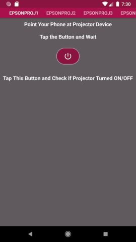 Universal Projector Remote — скриншот 3