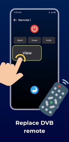 Universal Remote for DVB Tv для Android — скриншот 4