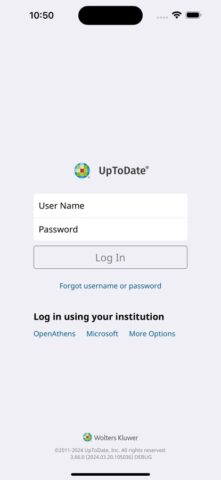 UpToDate для iOS — скриншот 1