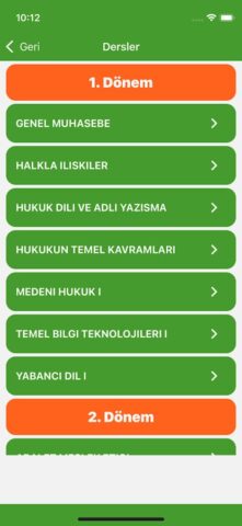 VİP Ata Aöf Çıkmış Sorular для Android — скриншот 2