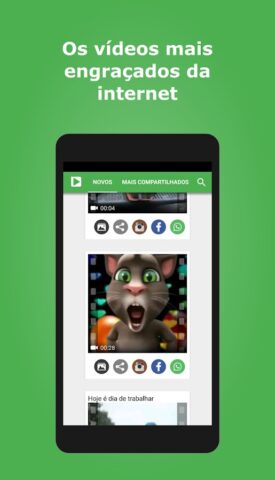 Vídeos para whatsapp для Android — скриншот 2