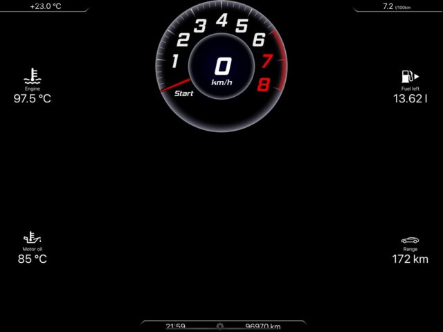 VAG Virtual Cockpit ELM327 OBD для iOS — скриншот 1