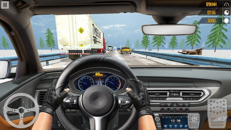 VR Traffic Racing In Car Drive для Android — скриншот 5