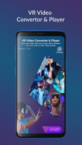 VR Video Converter & VR Player для Android — скриншот 1
