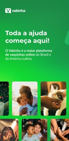 Vakinha Online для Android — скриншот 1