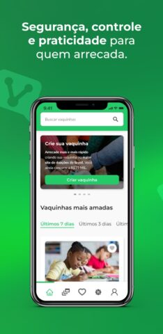 Vakinha Online для Android — скриншот 2