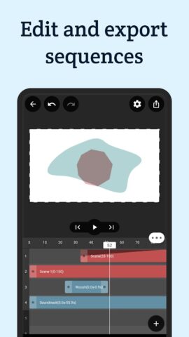 VectorMotion — Design/Animate для Android — скриншот 4
