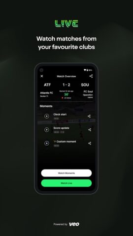 Veo Live для Android — скриншот 1