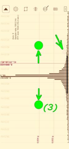 Анализ вибрации для iOS — скриншот 5