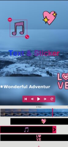 монтаж видео с музыкой для iOS — скриншот 4