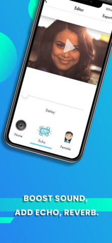 Video Voice Editor & Effects для iOS — скриншот 3