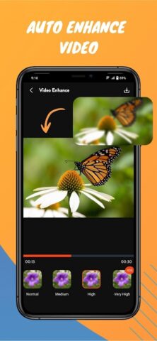 Video quality enhancer-editor для Android — скриншот 3