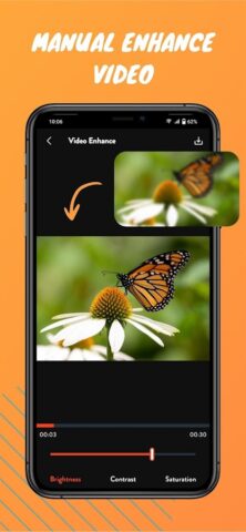 Video quality enhancer-editor для Android — скриншот 4