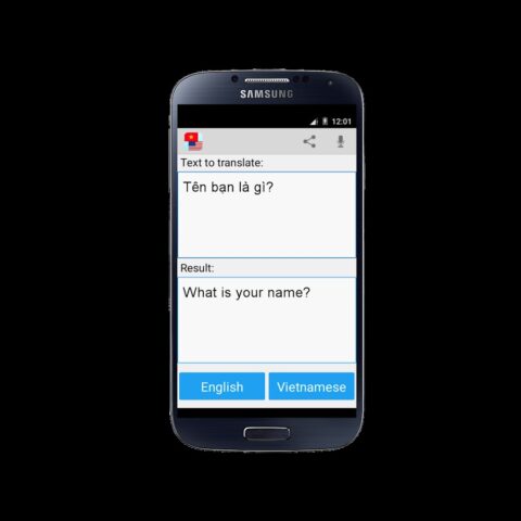 Вьетнамский переводчик для Android — скриншот 4