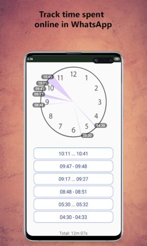 WaStat — WatchApp tracker для Android — скриншот 2