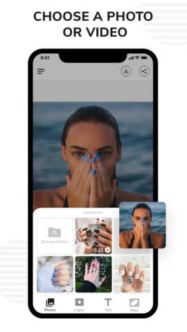 Watermark Photos & Videos для Android — скриншот 1