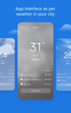 Weather — By Xiaomi для Android — скриншот 3
