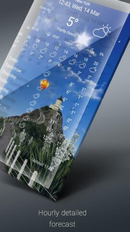 Живые Обои Погода и прогноз. для Android — скриншот 2