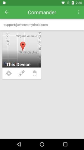 Wheres My Droid для Android — скриншот 3