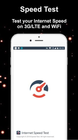Тест скорости WiFi Интернета для Android — скриншот 1