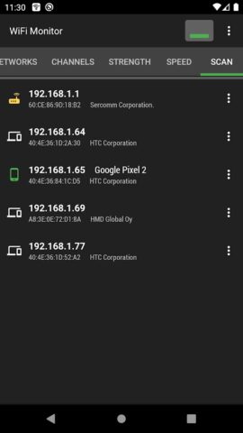 WiFi Monitor: анализатор сети для Android — скриншот 5