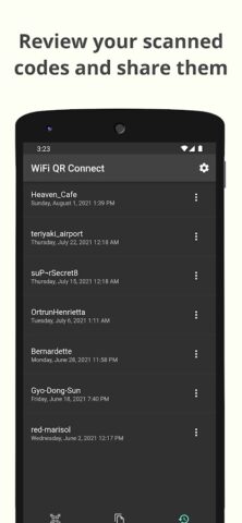 WiFi QR Connect для Android — скриншот 4