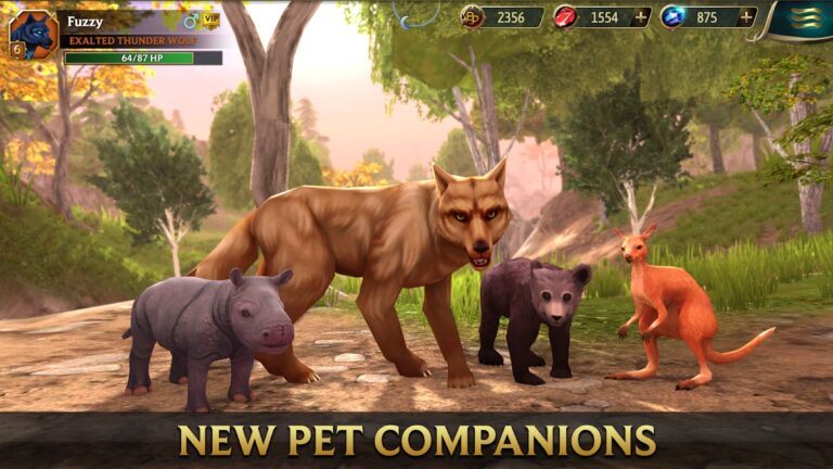 Wolf Tales — Wild Animal Sim для Android — скриншот 2