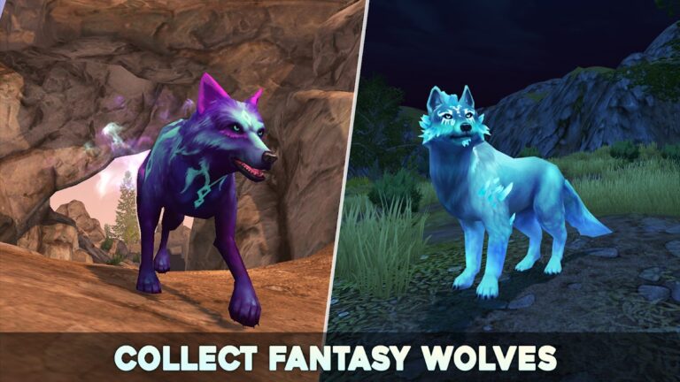 Wolf Tales — Wild Animal Sim для Android — скриншот 3